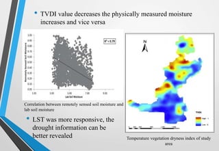 SOIL MOISTURE ASSESSMENT BY REMOTE SENSING AND GIS | PPTX