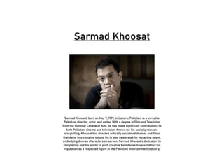 Sarmad Khoosat Research.ppt