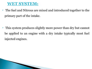 Nitrous Oxide in Automobile | PPT