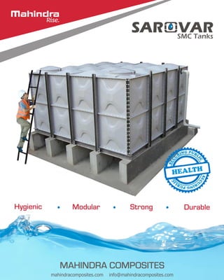 Sarovar A Panel Water Tank