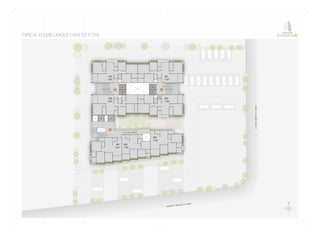 A
B C
UP
UP
UP
1.5MT.WIDECORRIDOR
402
1102
401
1101
401
1101
402
1102
401
1101
402
1102
403
1103
12.00M.T.WIDET.P.S.R
OAD
60.00M.T.WIDEB.R.T.S.ROAD
LIFT
LIFT
LIFT
LIFT
LIFT
LIFT
TYPICALFLOORLAYOUT(4THTO11TH)
SAROVAR
LANDMARK
 