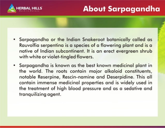 Health Benefits of Sarpagandha