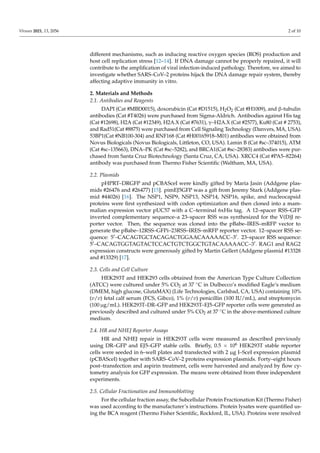 Viruses 2021, 13, 2056 2 of 10
different mechanisms, such as inducing reactive oxygen species (ROS) production and
host ce...