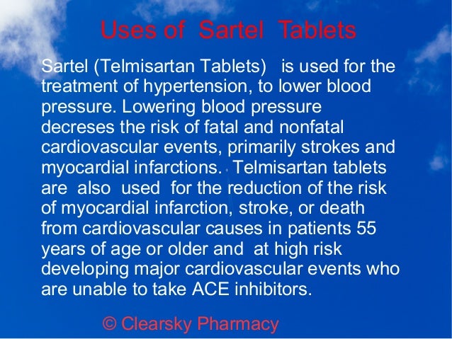 Sartel 20 mg hcl