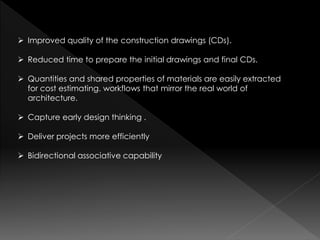 BUILDING INFORMATION MODELLING | PPTX