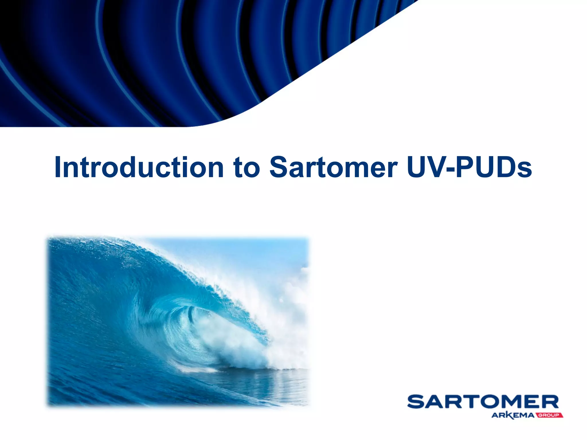 Introduction to Sartomer UVPUDs PDF