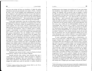 Sartre, j p. o imaginário