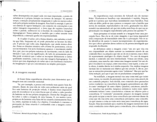 Sartre, j p. o imaginário