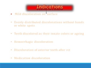 bleaching of tooth | PPTX