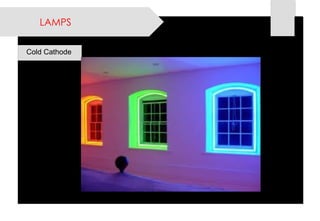 LAMPS 
Cold Cathode  