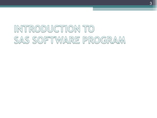 Sas Guide Basics SAS BASICS | PPT