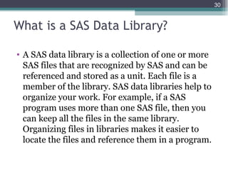 SAS BASICS | PPT