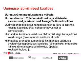 Projektikonkursi „Huvitav vahetund” teavitamine lapsevanematele
