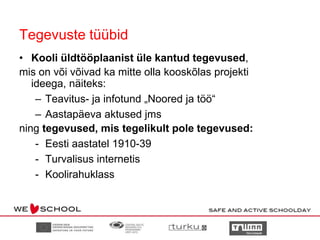 Lauamängunurkade ettevalmistus