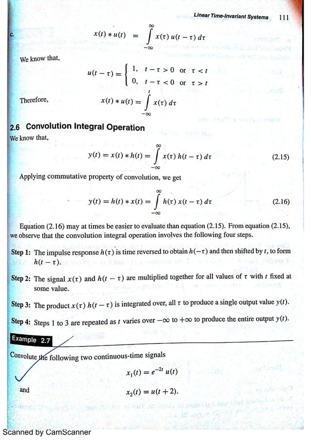 Linear Time Invariant Systems (Ganesh Rao Signals and systems) PDF