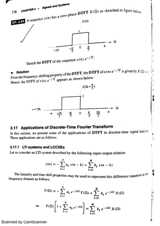 Discrete Time Fourier Transform | PDF