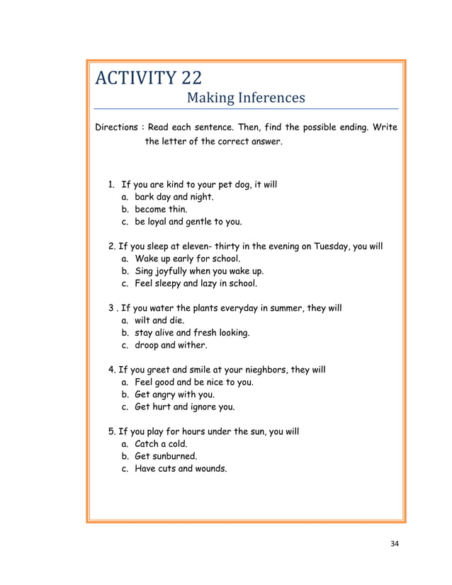 Instructional Materials For Grade Two Pupils