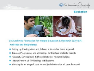 Rupantar
RUPANTAR
Is a Multidimensional programme to Transform Education and Inspire Action
An education which aims at a total and integral development
 encompassing all stakeholders of education.
 help strengthen the current Centre and State-run programmes for education
 