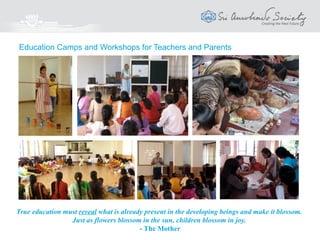 The programme now
coversall the 75 districts
of Uttar Pradesh
Trained 4LAKH teachers
in Uttar Pradesh
Muzzaffarnagar
Ghaziabad
Muradabad
Bareilly
Aligarh
Etawah
Agra
Lucknow
Gonda
Faizabad Gorakhpur
Azamgarh
Jhansi
Allahabad
Nodal Training Centers, supported by
Branch Training Centres across UP
Varanasi
A beginning made from Uttar Pradesh
With engagement of more than 400,000
(4 lakh) teachers and 165,000 (1.65 lakh)
schools, RUPANTAR will benefit more than
20 million (2 crore) children—of which over
70% are in rural areas. For India, this can
mean significant support in bridging the skills
divide.
Rupantar
4 lakh teachers trained
 