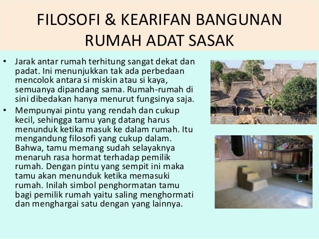 Sebutkan Bahan Pembuatan Rumah Adat Sade - Info Terkait Rumah