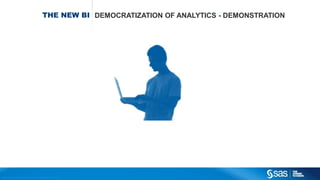 Co pyright © 2015, SAS Institute Inc. All rights reserved.
THE NEW BI DEMOCRATIZATION OF ANALYTICS - DEMONSTRATION
 