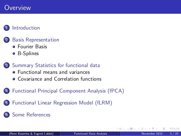 functional data analysis dissertation