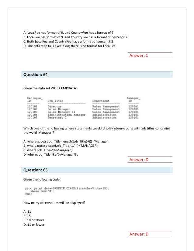 Base SAS Full Sample Paper