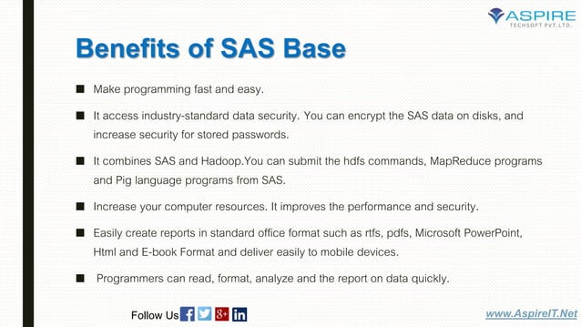 Sas base programmer | PPT