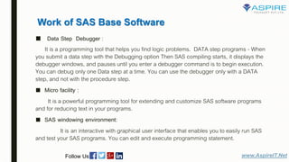 Sas base programmer | PPTX | Programming Languages | Computing