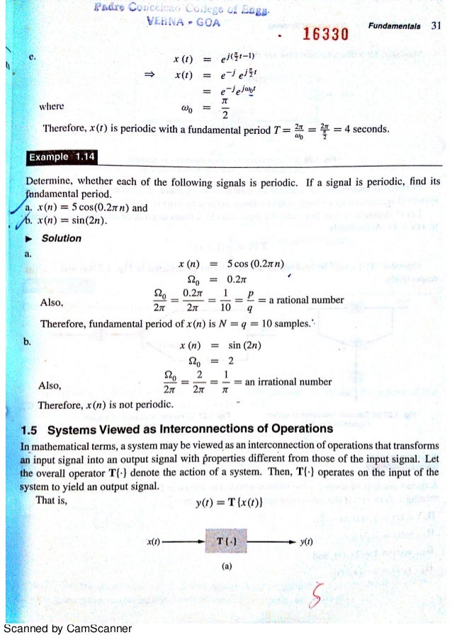 Fundamentals of Signals and systems (Ganesh Rao Signals and systems)
