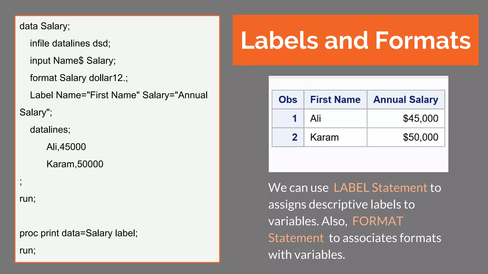 SAS cheat sheet | PDF