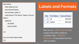 SAS cheat sheet | PDF