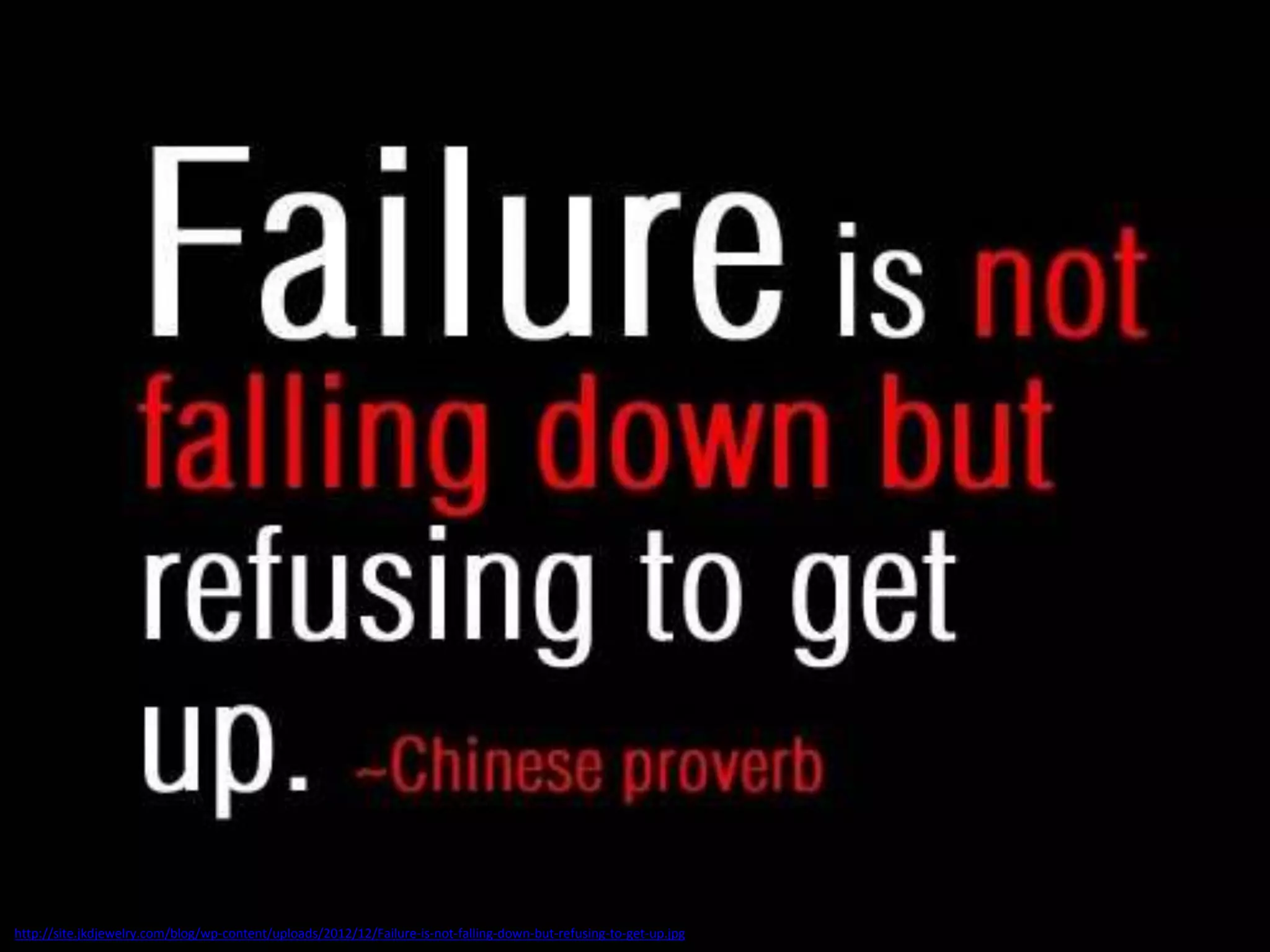 http://site.jkdjewelry.com/blog/wp-content/uploads/2012/12/Failure-is-not-falling-down-but-refusing-to-get-up.jpg

 
