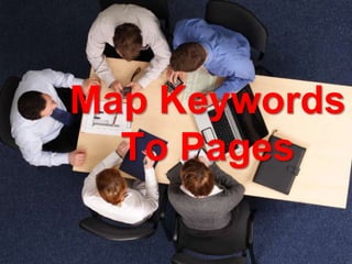 Map Keywords To Pages