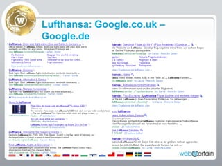 Lufthansa: Google.co.uk – Google.de