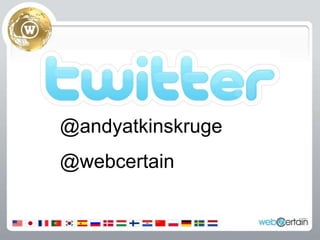 TunisiaSimple CountriesMultilingual Options:Options:1. Local Domains1. Local Domains2. Dot Coms + Google Webmaster Central2. Dot Coms + Local Hosting3. Dot Coms + Local Hosting + Local LinksDo NOT use Webmaster Central!