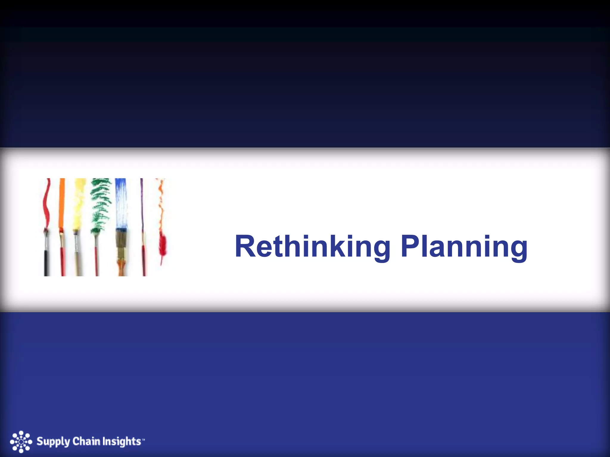 Rethinking Planning
 