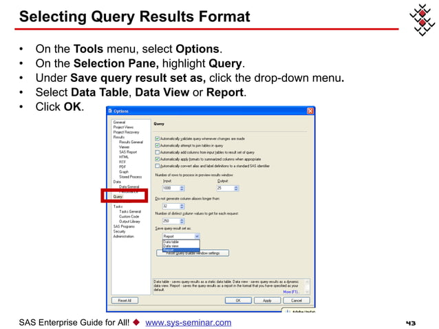Sas Enterprise Guide A Revolutionary Tool | PPT