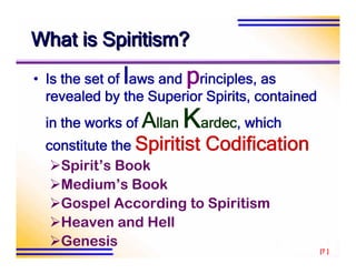 Spiratism Aspects of Spiritism: Science, Philosophy and Religion | PDF