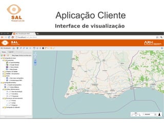 Aplicação Cliente
Interface de visualização
 