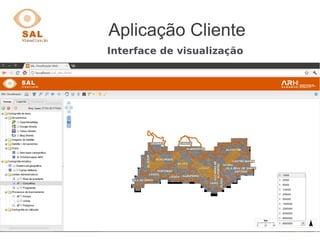 Aplicação Cliente
Interface de visualização
 