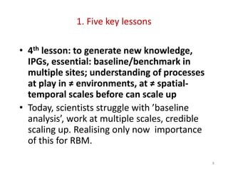 Research in the CGIAR: An urgent need for systems analysis and more integrative research approaches
