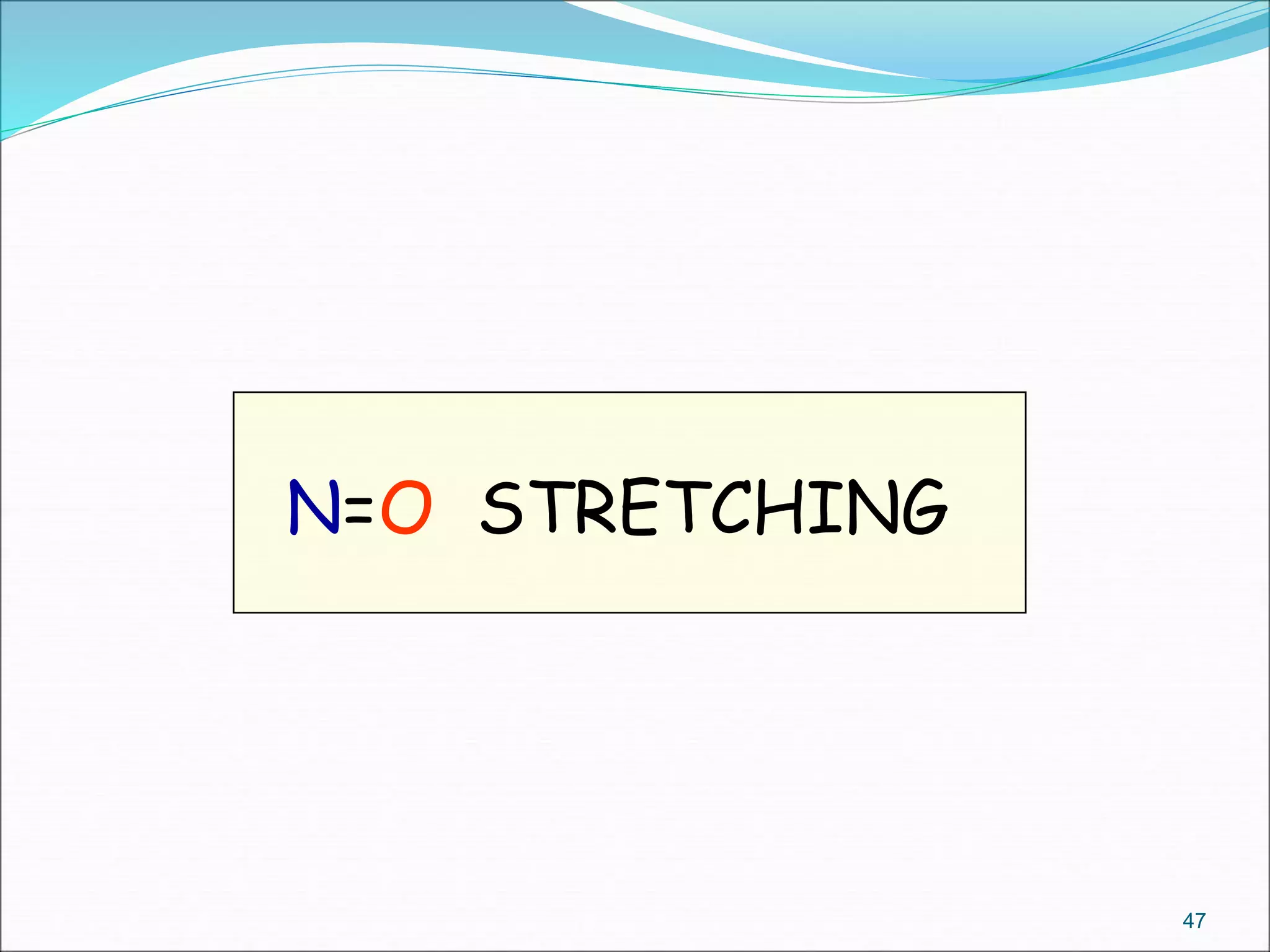 N=O STRETCHING
47
 