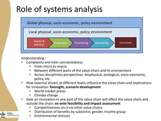 The vision for systems analysis research within the Livestock and Fish research program