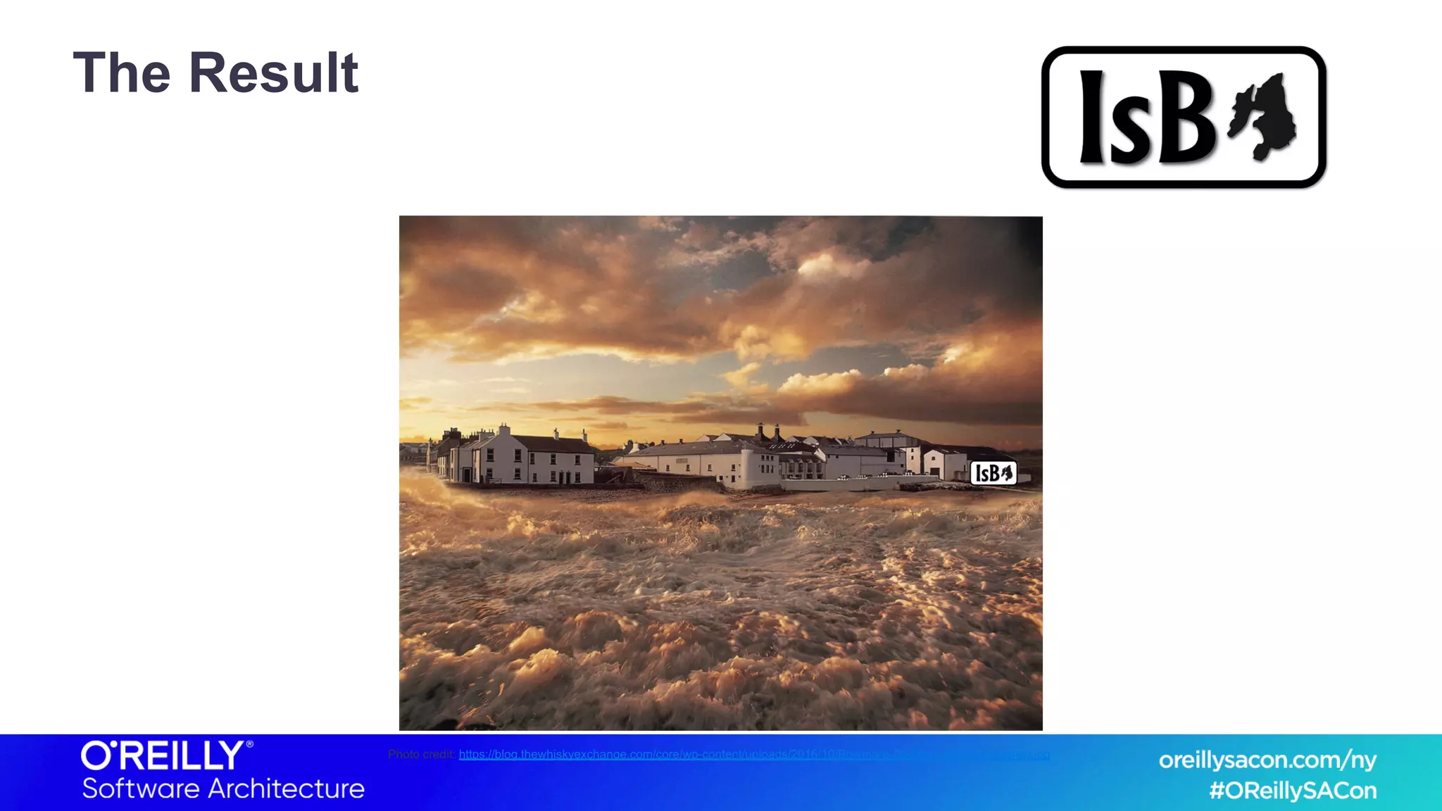 The Result
Photo credit: https://blog.thewhiskyexchange.com/core/wp-content/uploads/2016/10/Bowmore-Distillery-stylised-seaview.jpg
 