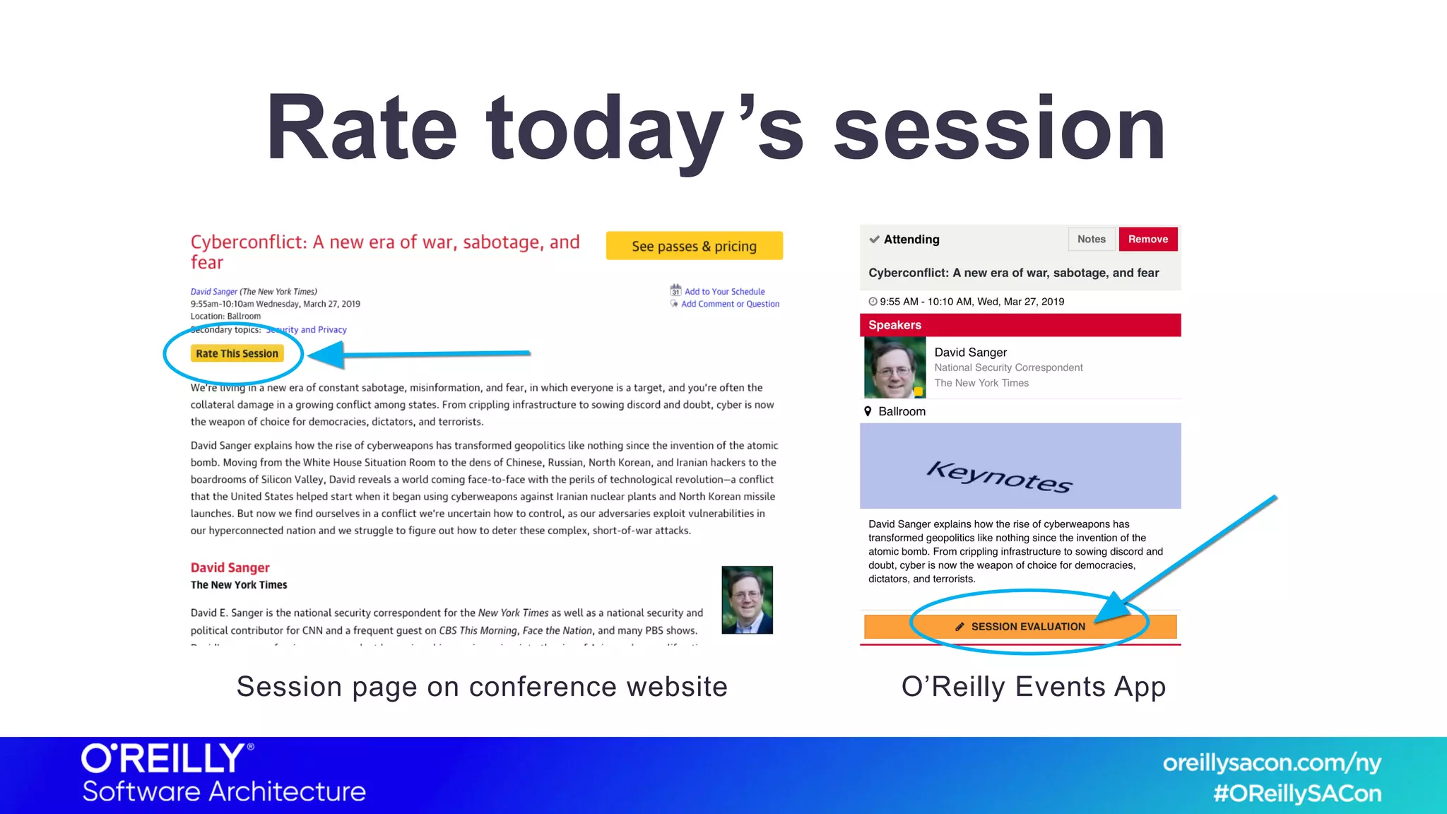 Rate today’s session
Session page on conference website O’Reilly Events App
 