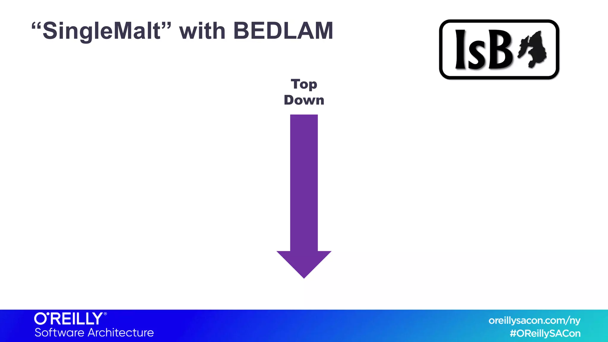 “SingleMalt” with BEDLAM
Top
Down
 