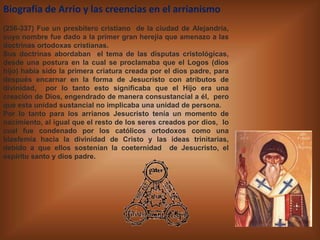 arrianismo | PPTX