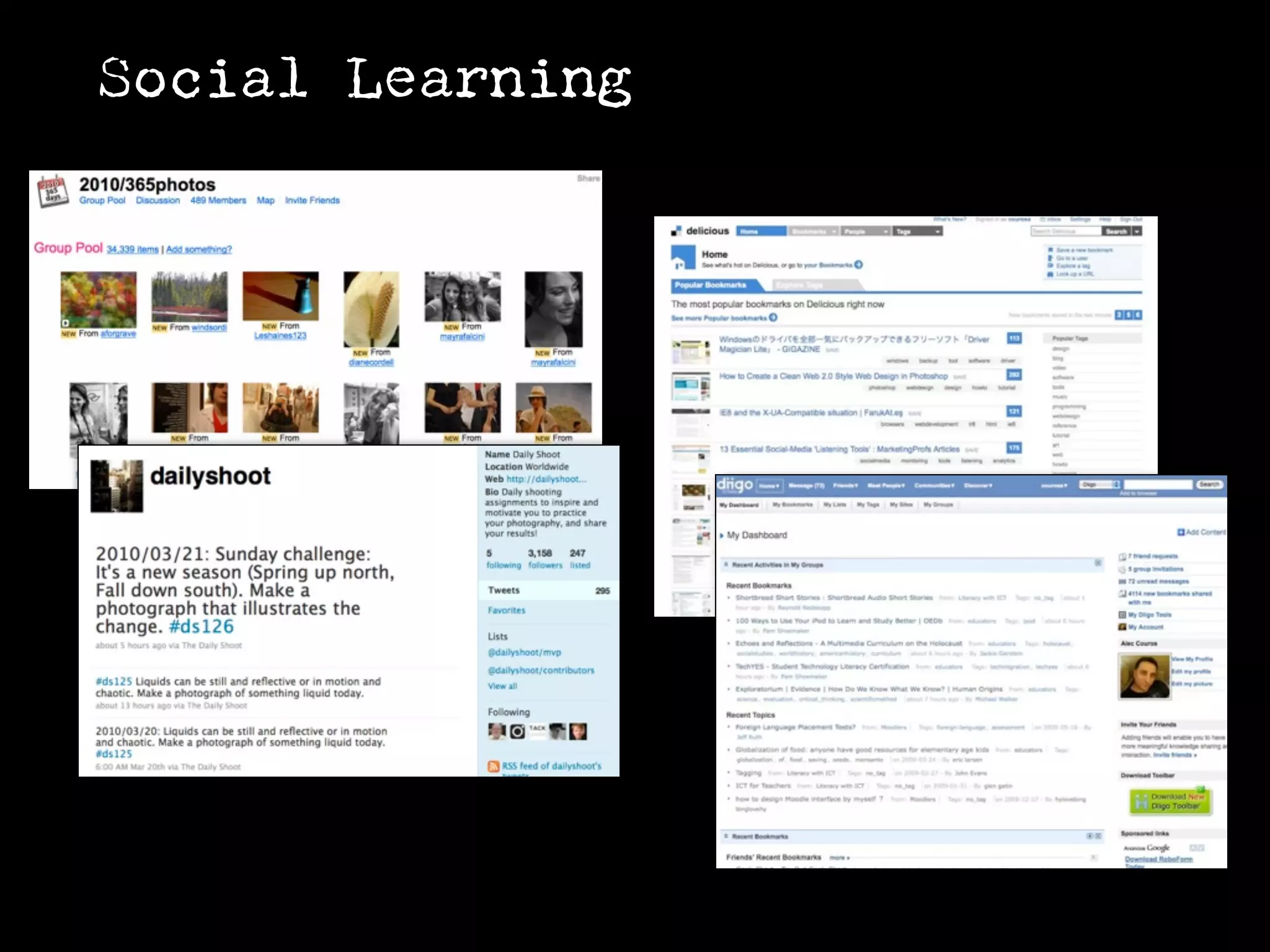 Social Learning
 