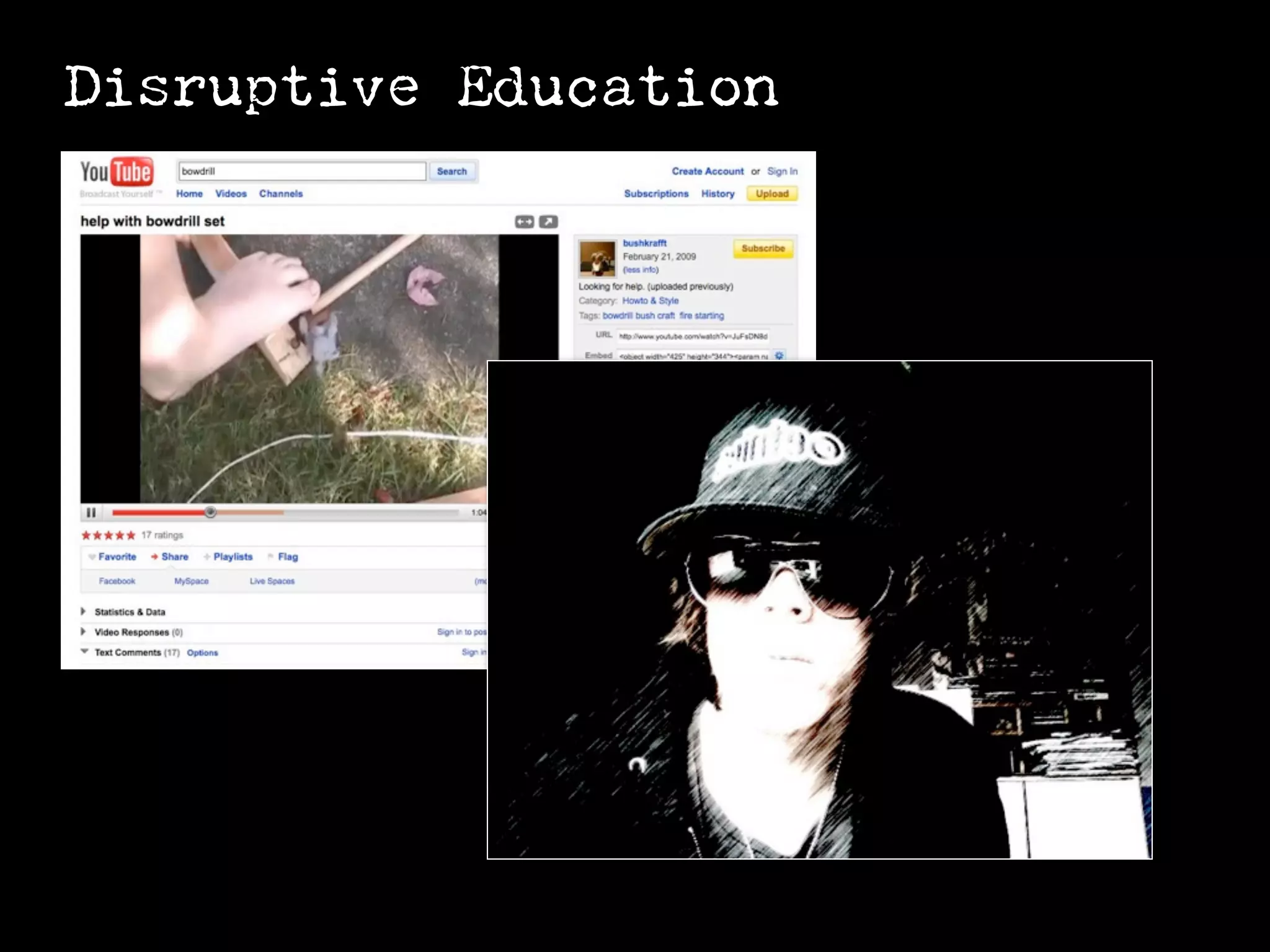 Disruptive Education
 
